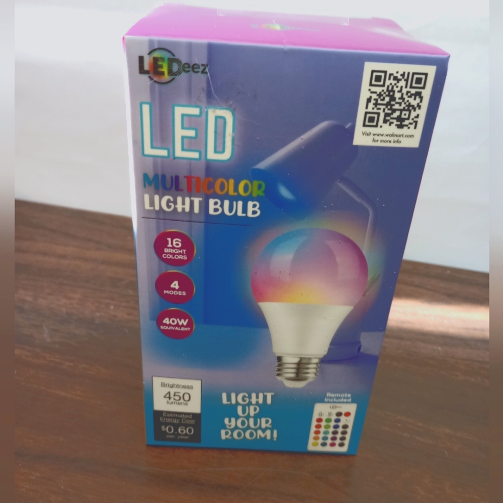 LED Multicolor Light bulb